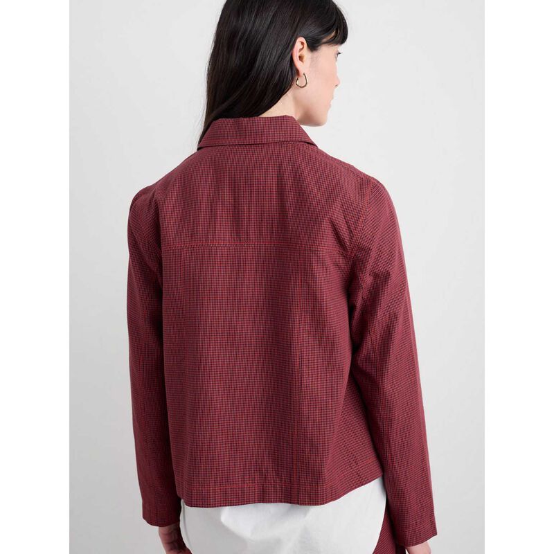 Seasalt Cornwall Carnon Downs Jacket Forest Garden Dark Cinnamon image number 1